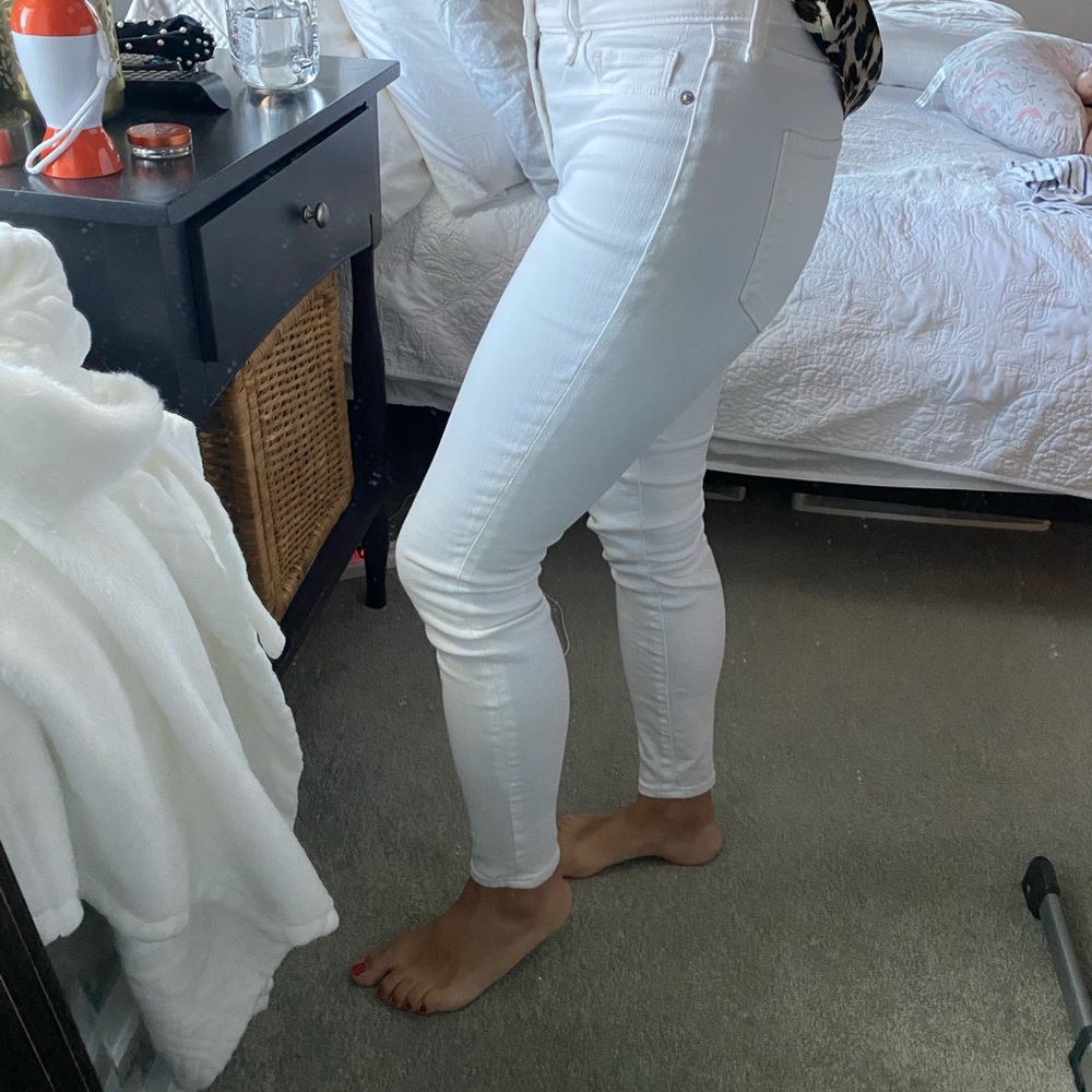 White jeans